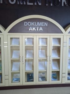 Diorama Dokumen Hukum